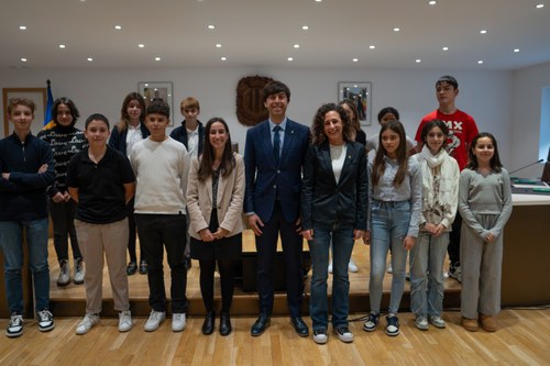 Es constitueix el Consell de Joves d’Andorra la Vella 2024-2025 format per dos representants de les 6 centres educatius de la parròquia