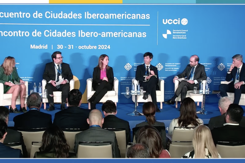 Sergi González, present al primer Encuentro de Ciudades Iberoamericanas